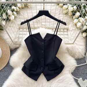 Maxfree Women Inside the New Summer Slim Sleeveless Undershirt Undershirt Tops - Product Image 5