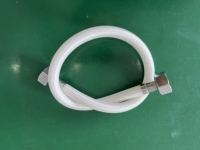 Tuyau d'entrée d'eau tressé Tuyau en PVC Robinet à 4 points Chauffe-eau de toilette Tuyau de connexion à double tête