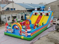 Château gonflable à bas prix Transform Jumping Bouncer avec toboggan