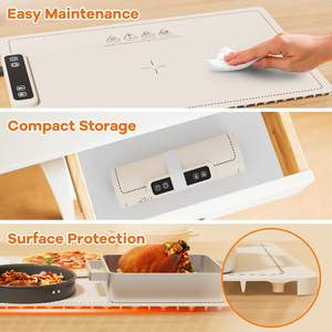 Bandeja de Silicona Plegable y Portátil, Enrollable, con Diseño Ecológico, Estilo Europeo, para Calentar Alimentos, Venta al Por Mayor - Product Image 4