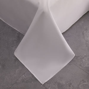 5つ星ホテルの白い高級感のある柔らかな綿100%ホテル寝具セット - Product Image 5