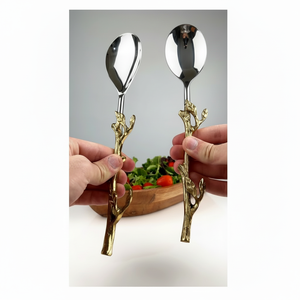 ชุดเครื่องใช้บนโต๊ะอาหารชุดช้อนส้อมมีดดีไซน์ทันสมัยทำจากผู้ผลิตที่ดีที่สุด - Product Image 1