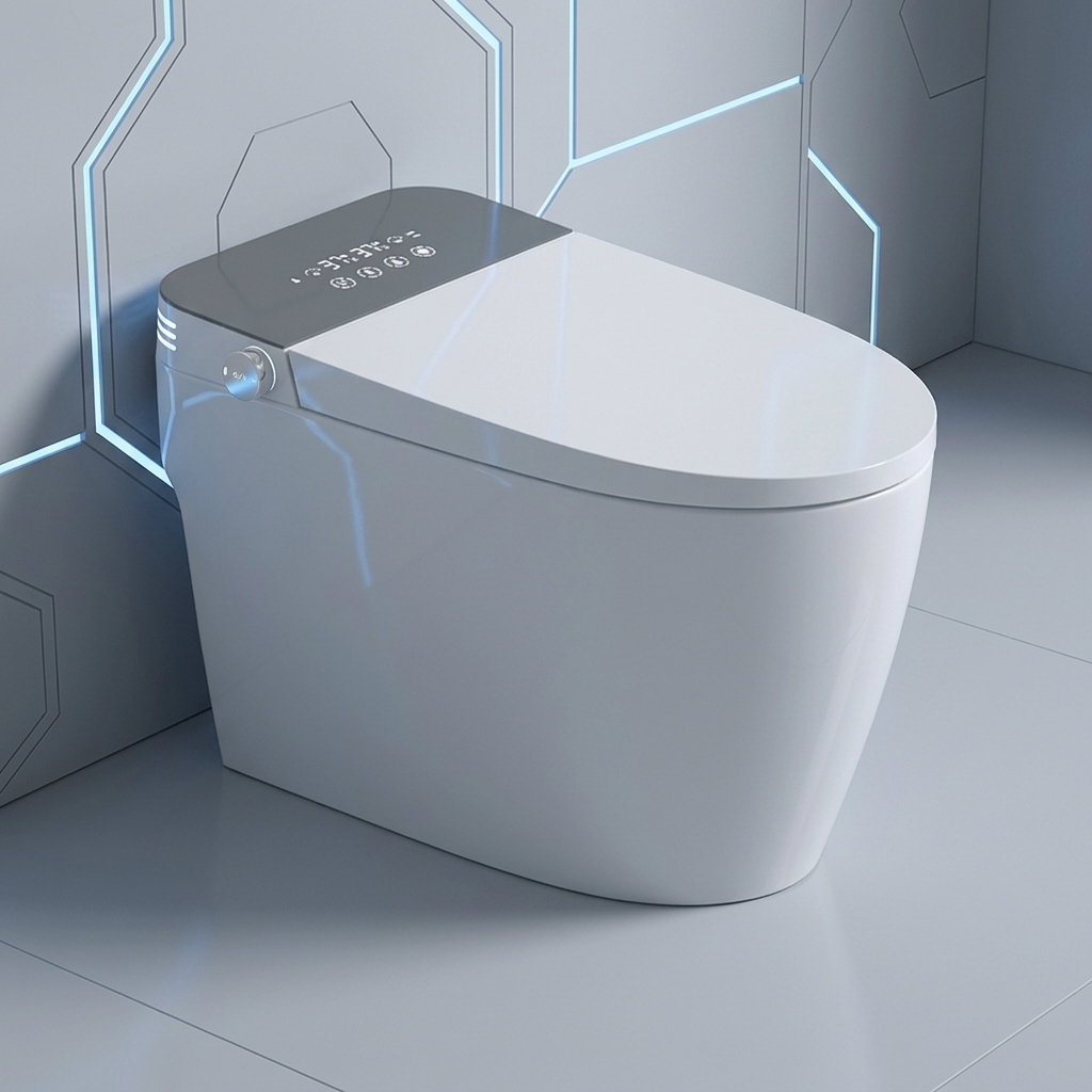 Modern Smart Toilet Bowl Floor Mounted Design Rapid Shipping Intelligent Bidet Smart Toilet For International Hotel Projects · image 1