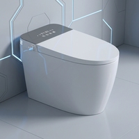 WC intelligent moderne à poser au sol, livraison rapide, bidet intelligent pour projets hôteliers internationaux