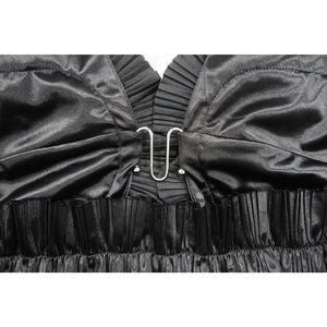 GX10734 moda Street Wear estivo <span class=keywords><strong>abbigliamento</strong></span> da donna Boutique senza maniche con volant all'americana top unici e gonna lunga Modulare Set 2 pezzi - Product Image 3
