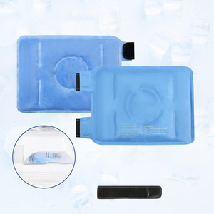 Soulagement de la douleur Hot and Cold Pack Gel Cooling Compression Knee Ice Pack Wrap Réutilisable Gel Ice Wrap pour les blessures aux jambes - Product Image 2
