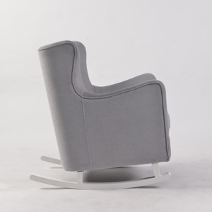 โครงไม้แข็งแรงกระแทกเก้าอี้โยกแบบแยกส่วนที่ทันสมัยเป็นมิตรกับสิ่งแวดล้อมโซฟาเน้นเสียงสำหรับบ้านสำนักงานห้องนั่งเล่นทำด้วยมือ - Product Image 4