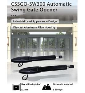 Ouvre-porte automatique à <span class=keywords><strong>battant</strong></span> de niveau industriel, design élégant, <span class=keywords><strong>moteur</strong></span> 300 kg/volet, adapté aux portails de cour de villa de taille moyenne - Product Image 5