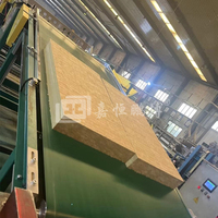 Panneau de laine de roche incombustible de 25 à 200mm Support OEM Finition lisse Panneaux sandwich minéraux ignifuges Isolation en laine de roche