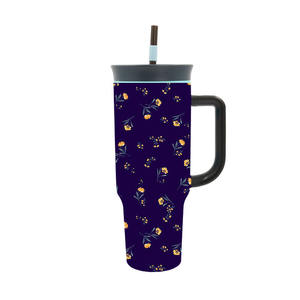 Vaso Térmico de Viaje de 40 oz con Pajita y Asa |   Soporte para Vasos de Coche |   Taza de Acero Inoxidable con Aislamiento al Vacío - Product Image 5