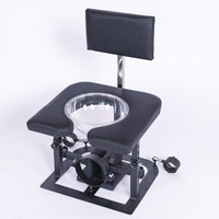 Banc de Soumission SM Multifonction Érotique, Banc de Léchage Clitoridien, Chaise de Pot Honteuse pour Adultes