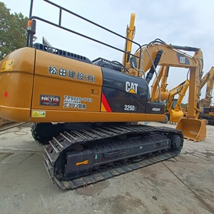 Ofertas calientes usadas para excavadora de ruedas CAT 326D2 sistema hidráulico completo construcción excavadora sobre orugas excavadoras de segunda mano 326 D2 - Product Image 5