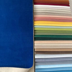 LIXIANG Tissu polyester marocain Mosha Velvet Sofa Fabric Stock <span class=keywords><strong>Lot</strong></span> Keqiao Textile in China - Product Image 1