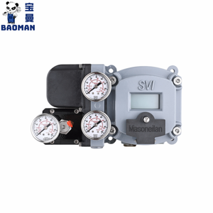 Vanne à bille numérique Baker Hughes Masoneilan 21000 41005 avec amplificateur BR200/BR400 et positionneur SVI2-21123121 - Product Image 2