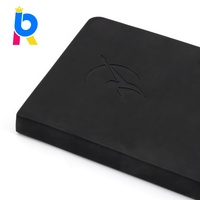 Carnet de gratitude A5 personnalisé en cuir à spirale avec couverture en tissu cousue – Option cadeau, cahiers en PP en gros