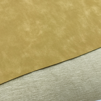 Rouleau de tissu en cuir PU imperméable personnalisé en gros, cuir synthétique résistant à l'usure avec fil métallique pour vestes et manteaux