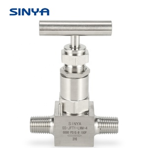 En Acier inoxydable 304 1/4 "BSPP Femelle Instrument Soupape À Pointeau Noir Poignée Ronde SS 316 1 pièces BSP 1/8" 1/2 "SS304 F - Product Image 5