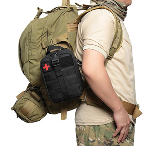 Trousse de premiers soins tactique Oxford <span class=keywords><strong>900D</strong></span> pour l'extérieur, pochette médicale MOLLE pour le camping et l'EDC - Product Image 4