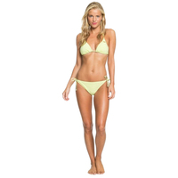 Bikini con Tanga Micro triangular para mujer, traje de baño Reversible de marca privada, bañador Sexy personalizado