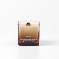 Luxus-Handelsmarke für Reed-Diffusor und Aromakerzen-Geschenkset mit starkem Duftglas material für die Luft erfrischung im Heimauto