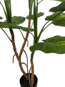 Pianta Artificiale di Pothos Dorato 150cm, Finta Edera del Diavolo con Foglie Variegata, Decorazione da Interni - Product Image 4