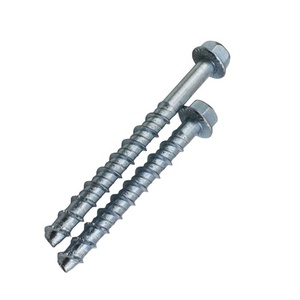 Boulon d'ancrage auto-coupant hexagonal <span class=keywords><strong>vis</strong></span> à ciment à filetage en <span class=keywords><strong>béton</strong></span> <span class=keywords><strong>tête</strong></span> de bride <span class=keywords><strong>vis</strong></span> d'expansion autotaraudeuse - Product Image 2