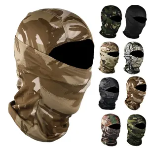 Masque de moto, cagoule tactique camouflage, masque intégral ski, chasse, randonnée, cyclisme, cache-cou, écharpe