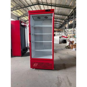 Réfrigérateur vertical commercial, <span class=keywords><strong>vitrine</strong></span>, température unique, ventilateur, réfrigérateur vertical mince, porte en verre pour la présentation de boissons - Product Image 5