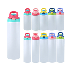 Vaso Térmico de Acero Inoxidable de Doble Pared con Aislamiento al Vacío de 12oz/20oz, para Sublimación, Botella de Agua para Niños - Product Image 1
