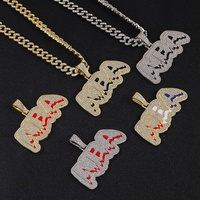 Colliers pendentifs de la série de lettres « n-ba » les plus vendus, bijoux en alliage plaqué or/argent de haute qualité, style hip-hop, pour cadeaux de fête