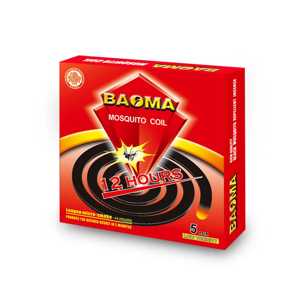 BAOMA China Mosquito Coil Use Flexible Long-lasting Mosquito Killing Mosquito Repellent Incense Sticks