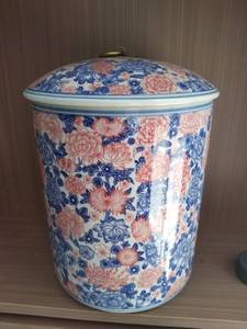 Contenitori sani per la conservazione della farina Eid <span class=keywords><strong>e</strong></span> milad decorazione per la casa vaso in ceramica con coperchio ad anello in metallo - Product Image 5