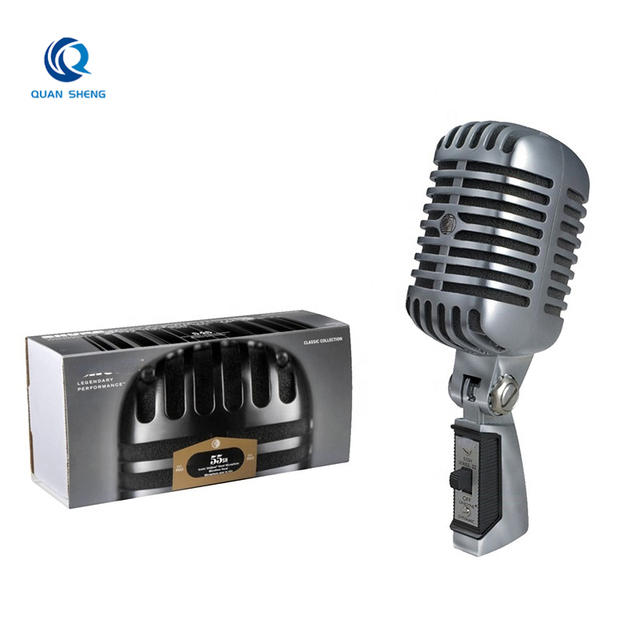 55SH Wired Supercardioid Dynamic Vocal Dynamic Microphone Handheld Microphone Singing Performance Microphone 55SH