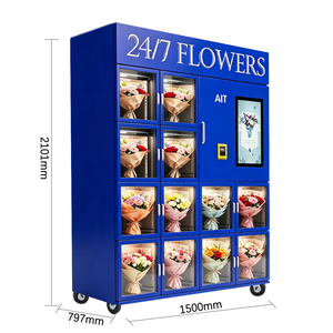Máquina Expendedora de Flores Refrigerada Personalizada AIT Equipo Automatizado para la Conservación de Flores Frescas - Product Image 2