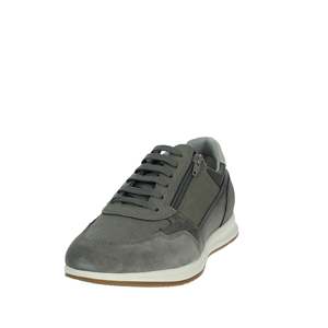 Baskets basses décontractées en cuir gris Geox pour homme U45H5B 0EKPT - Product Image 6