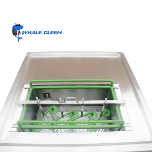 Machine électrolytique à réservoir unique de nettoyage ultrasonique de baleine bleue pour le lavage de moule - Product Image 2