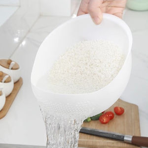 रसोई के नाले पानी को धोने की टोकरी के साथ साफ करने के लिए साइड लैडर के साथ छोटे कोलैंडर पानी - Product Image 2