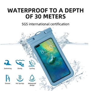 <span class=keywords><strong>Custodia</strong></span> universale trasparente impermeabile <span class=keywords><strong>per</strong></span> <span class=keywords><strong>cellulare</strong></span> da spiaggia e nuoto con cinturino - Product Image 4