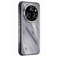 Gudang HK Oukitel WP62 5G Ponsel Tangguh 8GB+256GB Kamera 108MP Layar 6.6 Inci Android15 Dimensity7025 Sidik Jari NFC OTG Perak