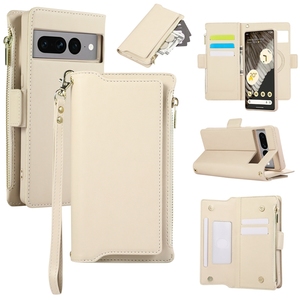 Étui portefeuille en cuir à bandoulière pour Google Pixel 6A/7/7 Pro/7A/8/8 Pro, pour iPhone 15 Promax étui pour carte de crédit avec corde - Product Image 5