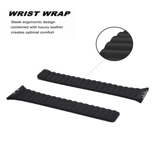 <span class=keywords><strong>Bracelet</strong></span> de montre magnétique en <span class=keywords><strong>cuir</strong></span> Ultra 2 I <span class=keywords><strong>Watch</strong></span> 7/8/9/10/11, <span class=keywords><strong>bracelet</strong></span> vintage en <span class=keywords><strong>cuir</strong></span> véritable 42/44/45/49 mm pour <span class=keywords><strong>Apple</strong></span> <span class=keywords><strong>Watch</strong></span> - Product Image 4
