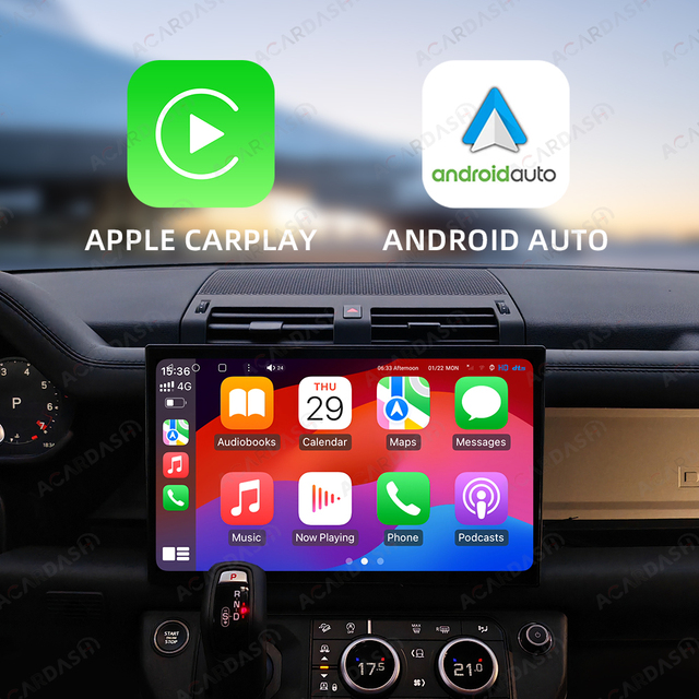 4G LET 13.3'' Android13 for Land Rover Defender 2018-2024 Car GPS Navigation Upgrade Auto Stereo Refit Multimedia Player Carplay