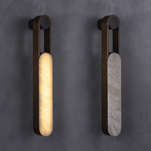 Lámpara de Pared LED de Alabastro, Estilo Italiano, Creativa, Minimalista, para Sala de Estar, Pasillo, Dormitorio, Lámpara de <span class=keywords><strong>Noche</strong></span> - Product Image 1