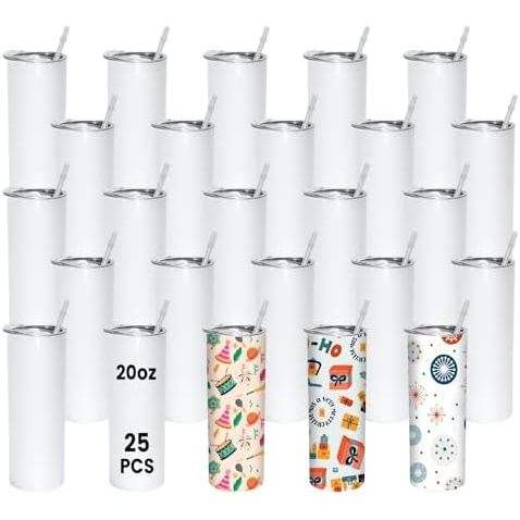 25 ชิ้น สีขาว