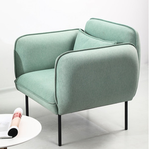 Zweisitziges Stoffsofa für kleine Wohnungen, modernes nordisches Design, hochdichte Schwammfüllung, Wohnmöbel - Product Image 3