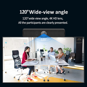 ซาวด์บาร์วิดีโอ HD รุ่นใหม่ระดับ4K พร้อมระบบลดเสียงรบกวนด้วยใบหน้าที่ออกแบบมาสำหรับความร่วมมือในห้องขนาดกลาง - Product Image 5