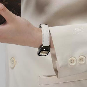 Bracelet de montre en cuir Beiziye de luxe avec fermeture à boucle auto-agrippante pour <span class=keywords><strong>Mi</strong></span> <span class=keywords><strong>Band</strong></span> 8/9/10/8nfc/9nfc/10, bracelet de montre en cuir à boucle magnétique de remplacement - Product Image 5