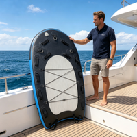 Traîneau de sauvetage gonflable professionnel pour situations d'urgence, en PVC de haute qualité avec sac, pour piscines et eaux océaniques