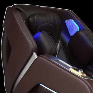 เก้าอี้นวดอัจฉริยะ AI รุ่น SL รางคู่ แขนหุ่นยนต์ 4D ระบบ Zero Gravity แบบแคปซูลอวกาศ สำหรับใช้ในบ้าน - Product Image 2