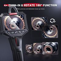 Vente chaude 8.5Mm 180 Degrés Caméra Endoscope Portable, IP67 Étanche Endoscope HD Réparation De Voiture Vidéo Industrielle USB Endoscope